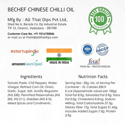 Chinese Chilli Oil - Bechef - Gourmet Pantry Essentials
