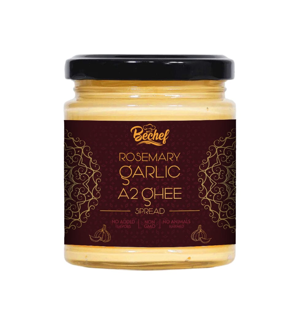 Premium Diwali Gift Rosemary Garlic A2 Desi Cow Ghee Spread 200 g