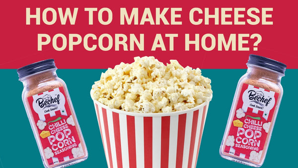 How to make popcorn at home | popcorn recipe | bechef