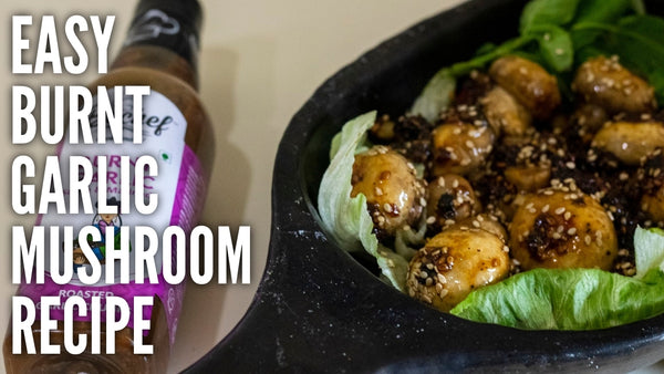 Easy Burnt Garlic Mushroom Recipe : नए तरीके से बनाये स्वादिस्ट बर्न्ट गार्लिक मशरुम