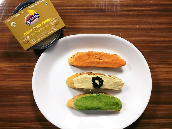 Allthatdips recipe: Independence Day Special Tri-color dips