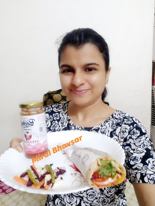 Fusion Wraps :: By Chef Miral Bhavsar