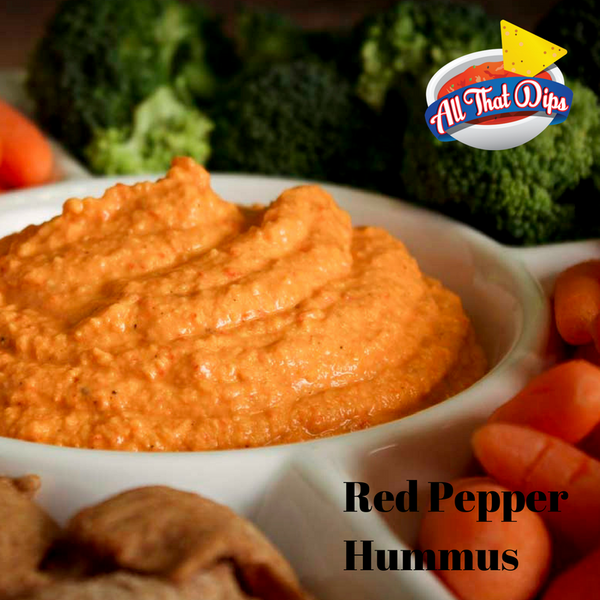 Allthatdips Recipe : Red Pepper Hummus