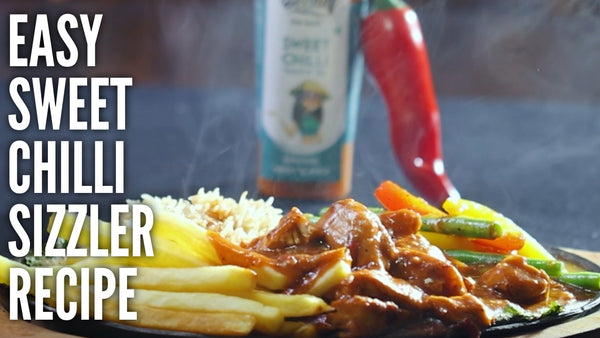 Sweet Chilli Chicken Sizzler: Restaurant style sizzler:रेस्टोरेंट से बी ज़्यादा टेस्टी सीज़्ज़लेर अब घर
