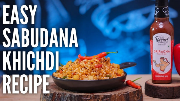 Sriracha Twisted & Non Sticky Sabudana Khichadi :चटपटी साबूदाना खिचड़ी आसान रेसिपी