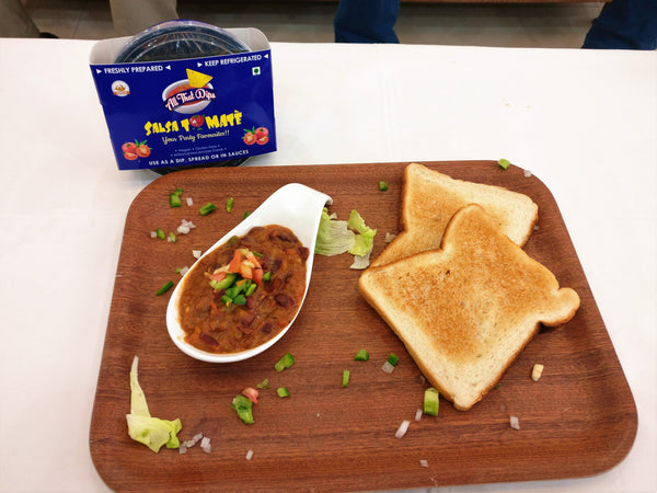 Allthatdips recipe: Baked beans and salsa