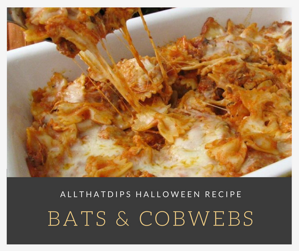 Allthatdips Recipe : Bats and Cobwebs :: Halloween Recipe
