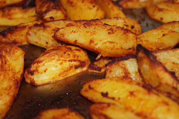 How to make Sliced Garlic Potatoes- Bechef