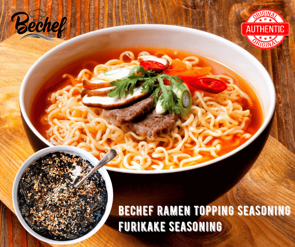 Bechef Furikake Seasoning – Korean-Japanese Ramen Topping Blend - 175 g  Pouch Pack