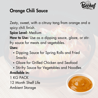 ORANGE CHILLI SAUCE  - ASIAN STYLE