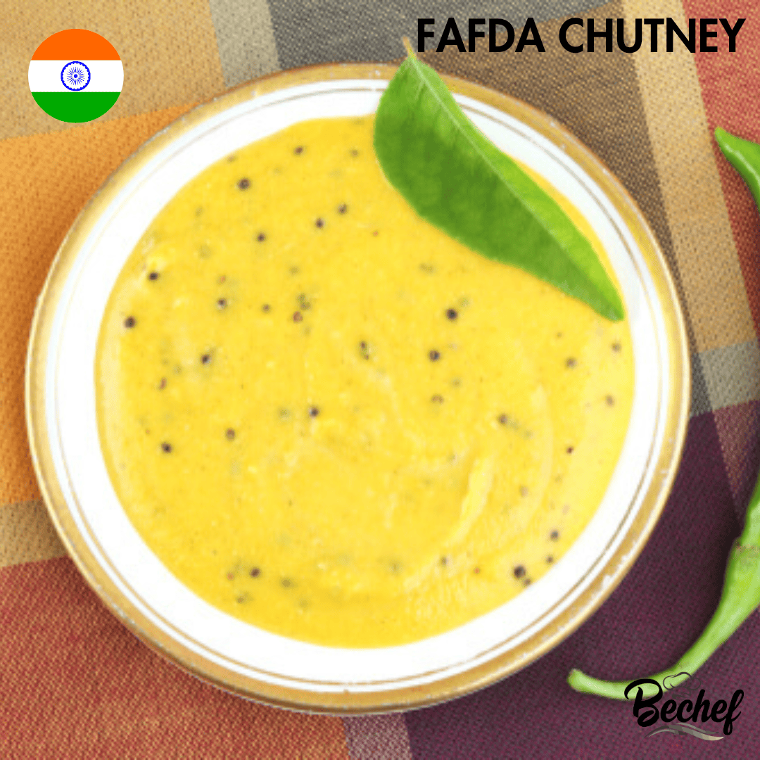 FAFDA CHUTNEY POWDER - YELLOW BESAN KADHI  - 200 G