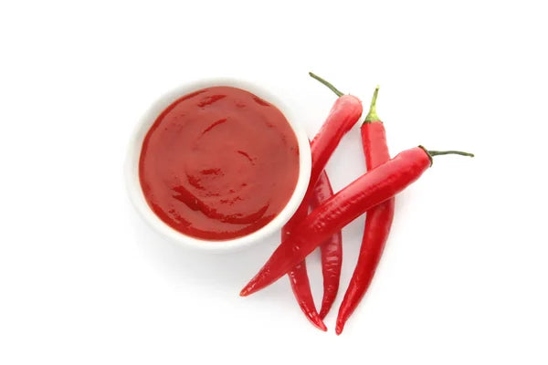 Jain Red Chilli Sauce - 150 ml Glass Bottle