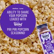 Piri Piri Popcorn Seasoning - Bechef - Gourmet Pantry Essentials