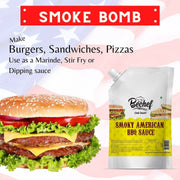 American Barbecue Sauce : Smoky BBQ : Marinade : 1 Kg : Bulk Pack Horeca - Bechef - Gourmet Pantry Essentials