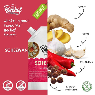 Schezwan Sauce - 1 Kg - Bechef - Gourmet Pantry Essentials