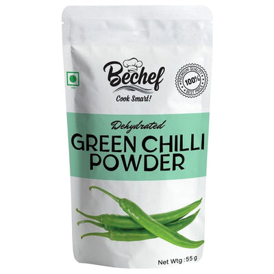 Dehydrated Green Chilli Powder - Bechef - Gourmet Pantry Essentials