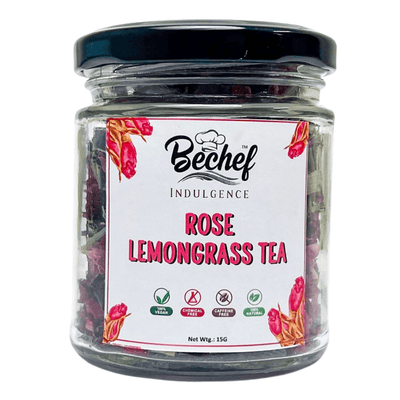 Rose Lemongrass Tea - Bechef - Gourmet Pantry Essentials