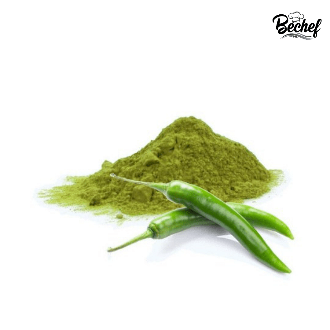 Dehydrated Green Chilli Powder - Bechef - Gourmet Pantry Essentials