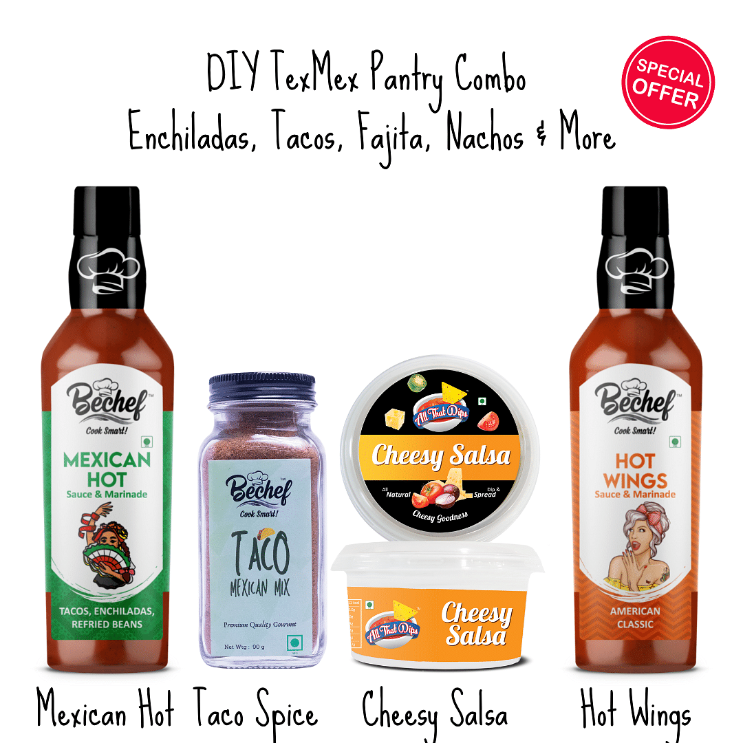 DIY TexMex Pantry Combo : Enchiladas, Tacos, Fajita, Nachos & More - Bechef - Gourmet Pantry Essentials