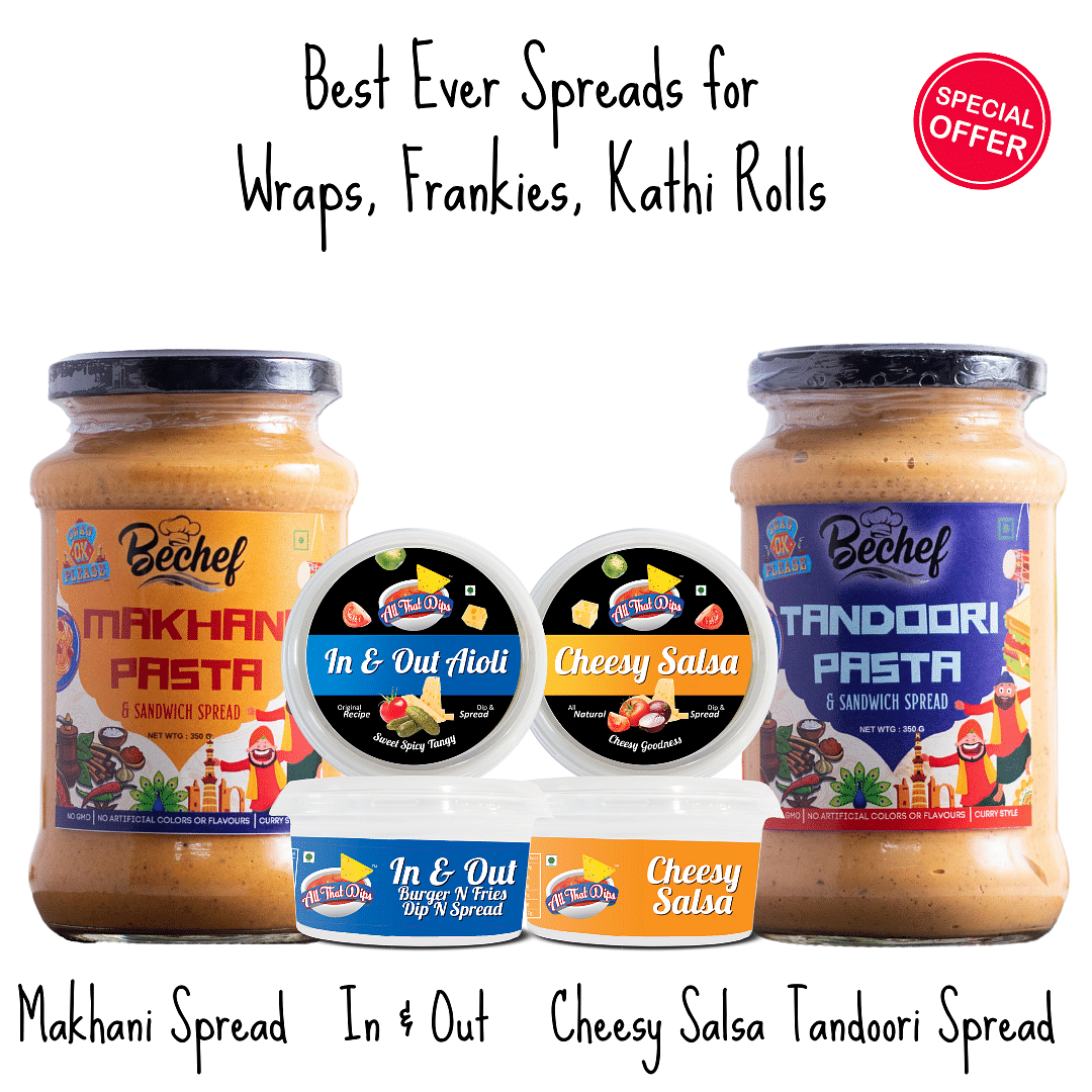 Best Spreads for Wraps, Frankies, sandwiches & Rolls- Bechef - Bechef - Gourmet Pantry Essentials