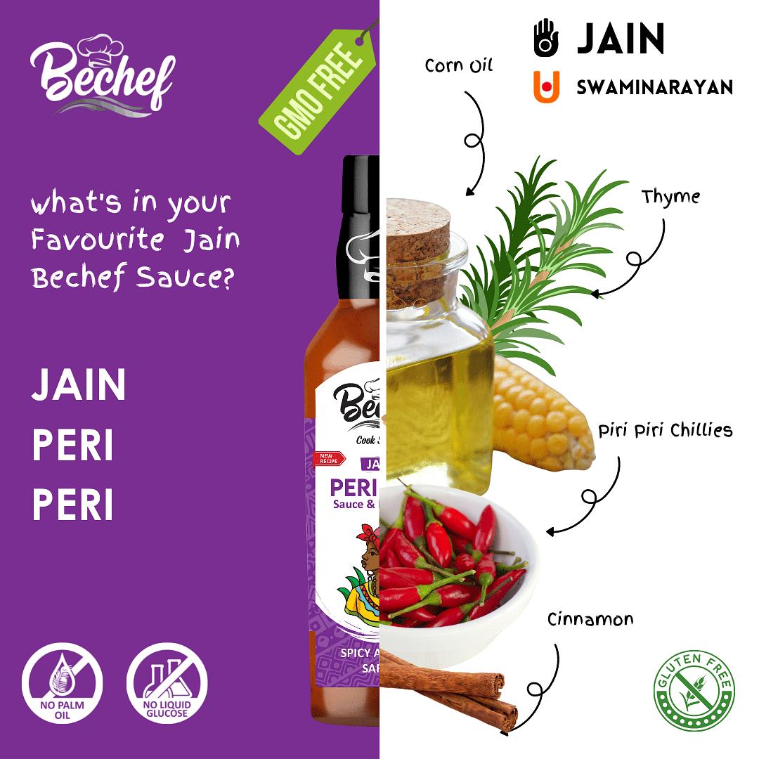 Jain Peri Peri Sauce - Bechef - Gourmet Pantry Essentials