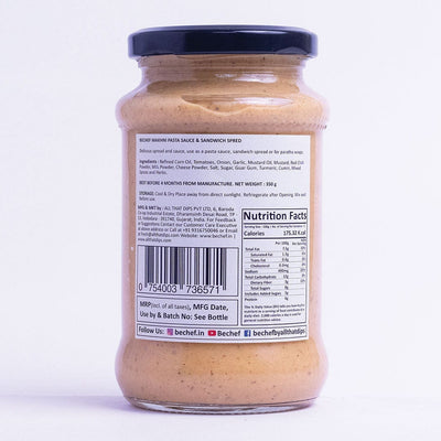 Gourmet Makhani Pasta Sauce - Bechef - Gourmet Pantry Essentials