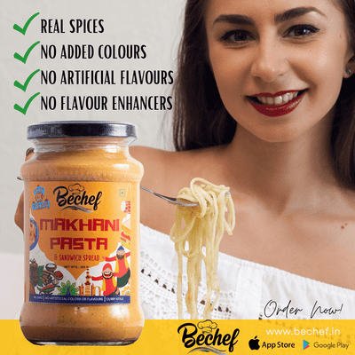 Gourmet Makhani Pasta Sauce - Bechef - Gourmet Pantry Essentials