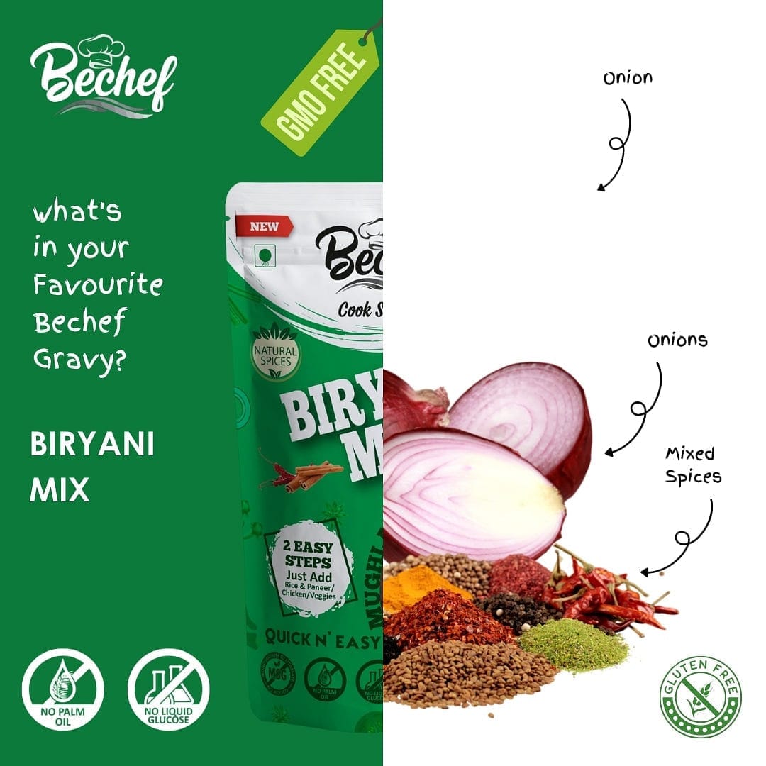 Biryani Mix packet- Bechef - Bechef - Gourmet Pantry Essentials