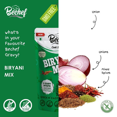 Biryani Mix packet- Bechef - Bechef - Gourmet Pantry Essentials