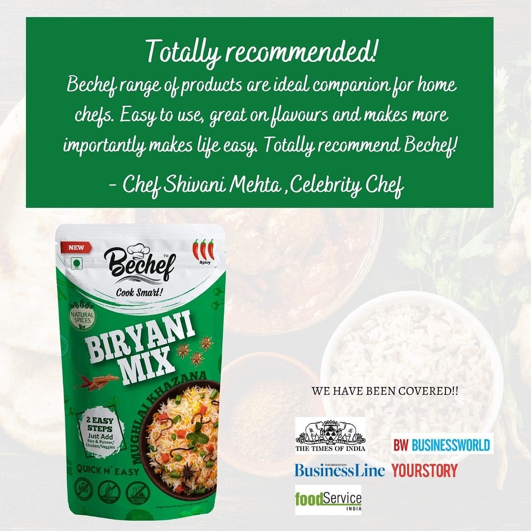 Biryani Mix packet- Bechef - Bechef - Gourmet Pantry Essentials