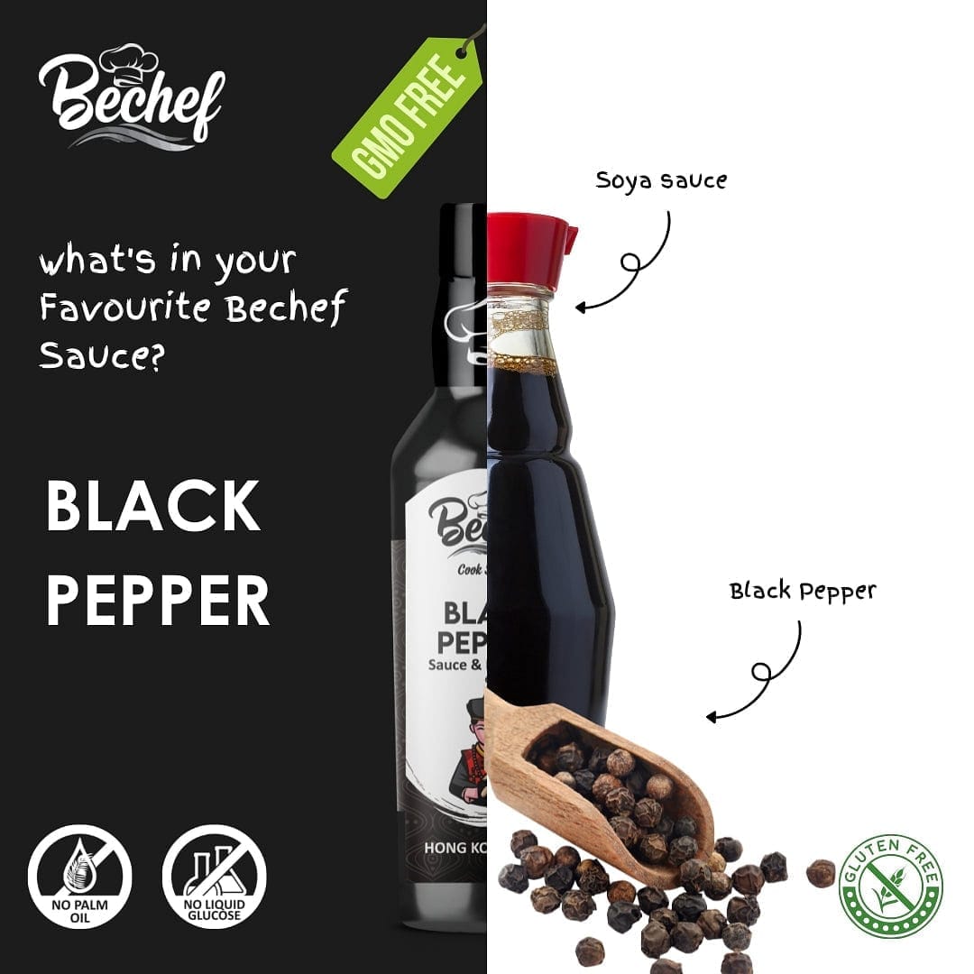 Black Pepper Sauce-Bechef - Bechef - Gourmet Pantry Essentials