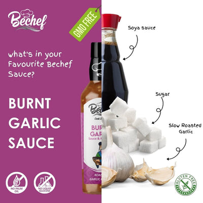 Burnt Garlic Sauce - Bechef - Gourmet Pantry Essentials