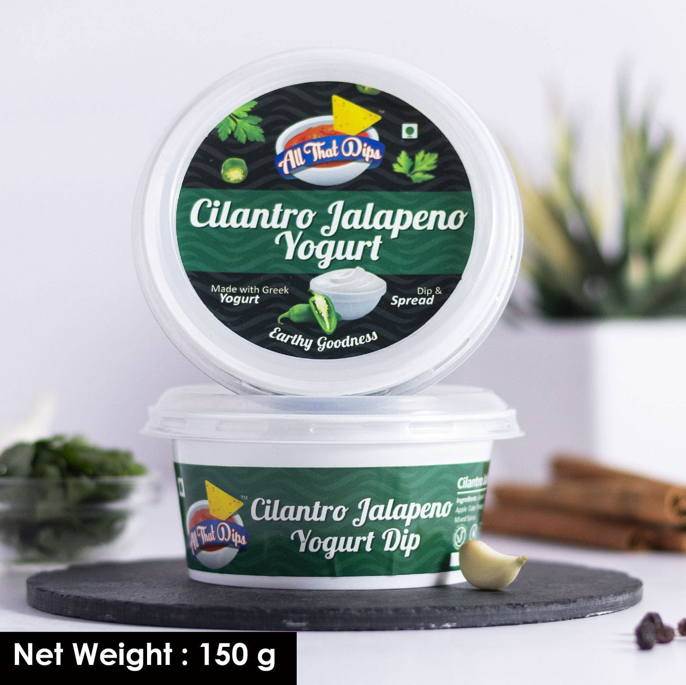 Cilantro Jalapeno Yogurt Dip - Bechef - Gourmet Pantry Essentials