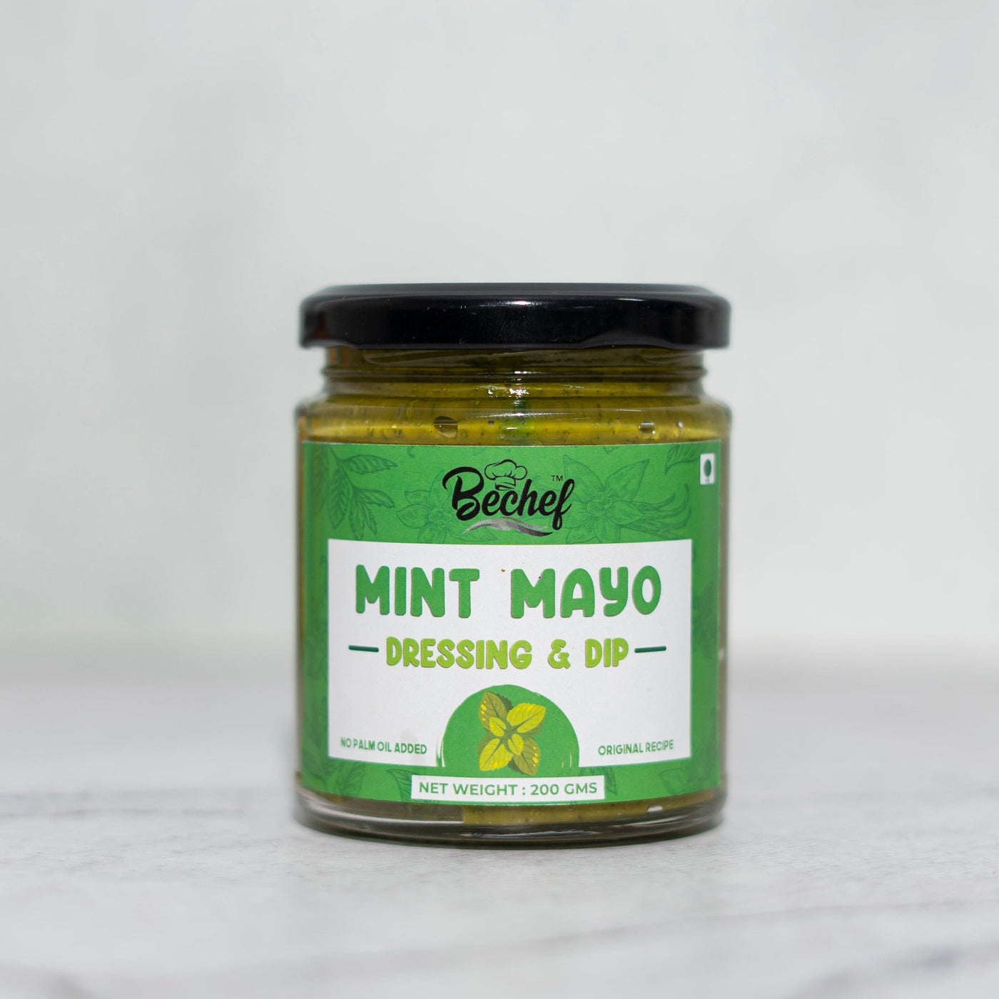 Mint Mayo Dip : 200g - Bechef - Gourmet Pantry Essentials