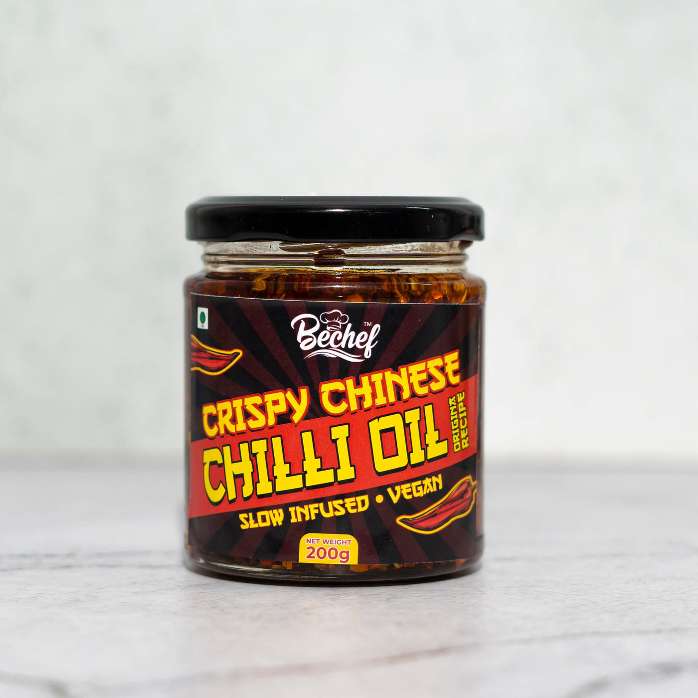 Bechef Crispy Chinese Chili Oil : 200g - Bechef - Gourmet Pantry Essentials