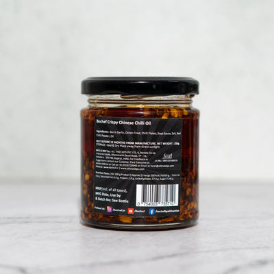 Bechef Crispy Chinese Chili Oil : 200g - Bechef - Gourmet Pantry Essentials