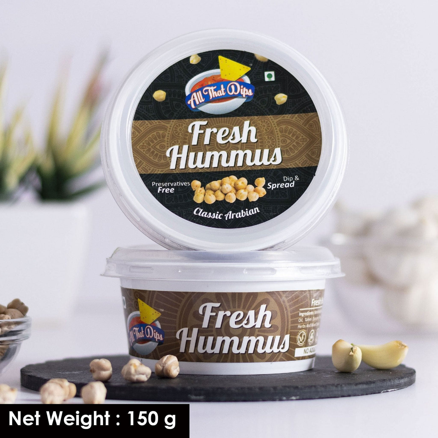 Fresh Hummus - Bechef - Gourmet Pantry Essentials