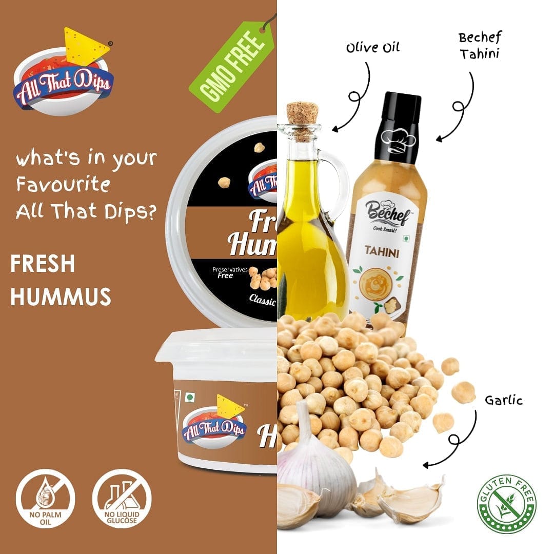 Fresh Hummus - Bechef - Gourmet Pantry Essentials