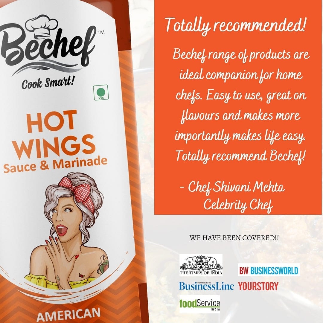 Hot Wings Sauce - Bechef - Gourmet Pantry Essentials