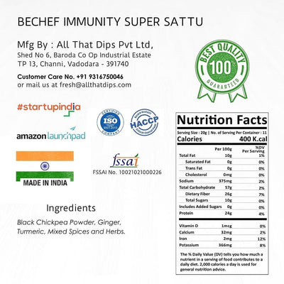 Immunity SuperSattu - Bechef - Gourmet Pantry Essentials