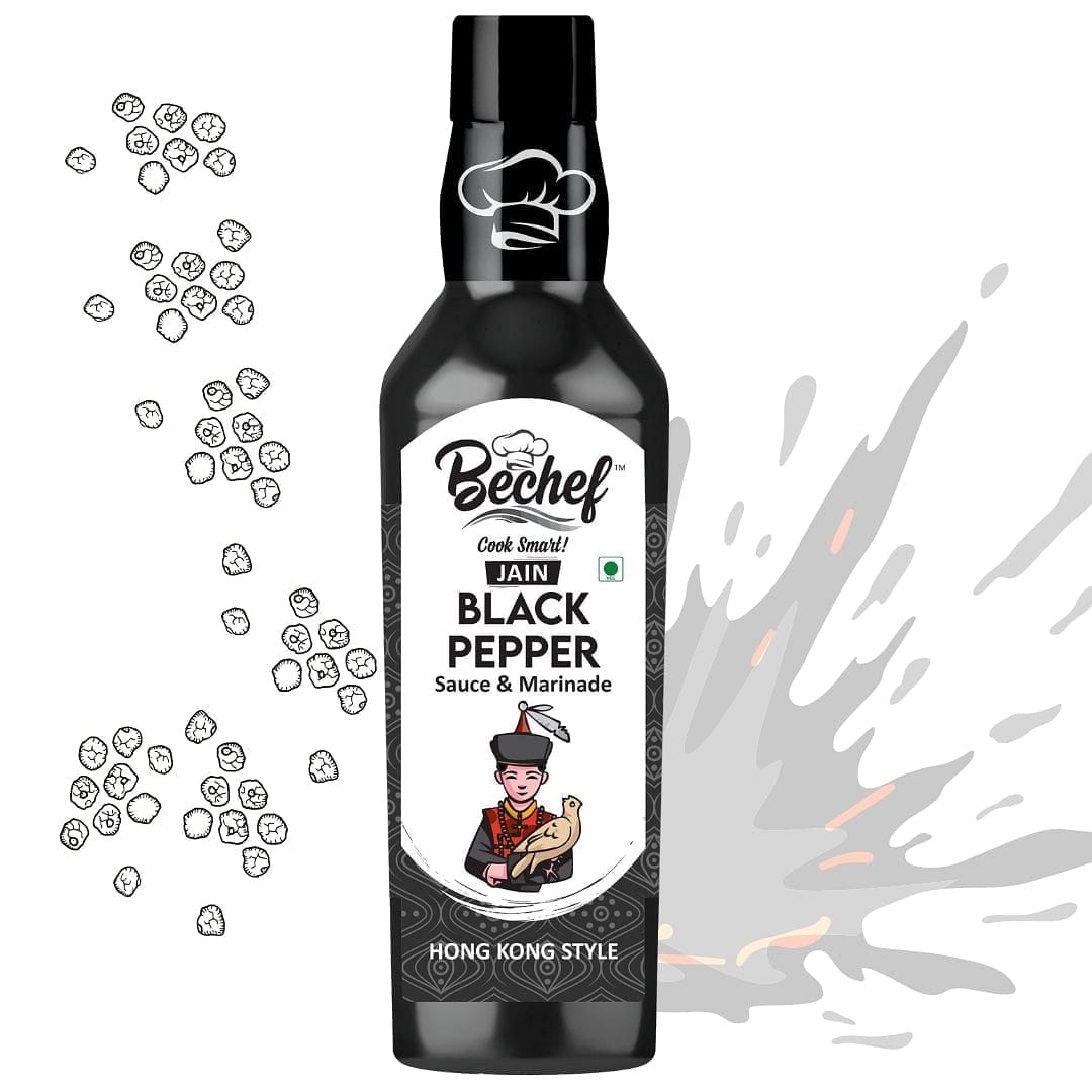 Jain Black Pepper Sauce -300g - Bechef - Gourmet Pantry Essentials