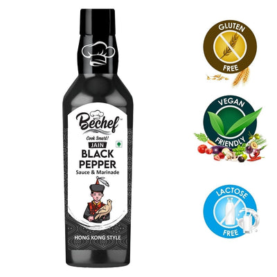 Jain Black Pepper Sauce -300g - Bechef - Gourmet Pantry Essentials