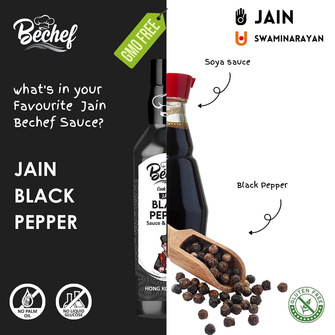 Jain Black Pepper Sauce -300g - Bechef - Gourmet Pantry Essentials