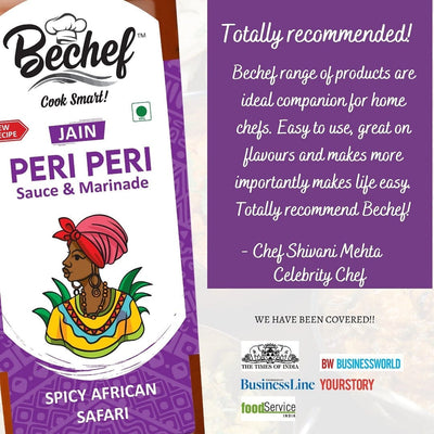 Jain Peri Peri Sauce - Bechef - Gourmet Pantry Essentials