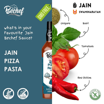 Jain Pizza Pasta Sauce - Bechef - Gourmet Pantry Essentials