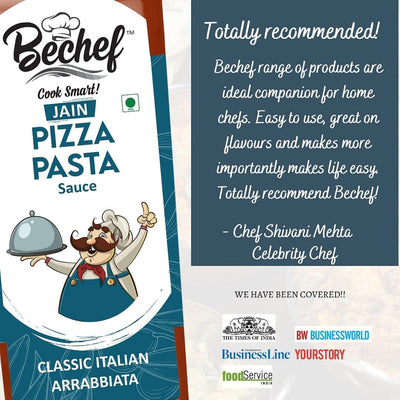 Jain Pizza Pasta Sauce - Bechef - Gourmet Pantry Essentials