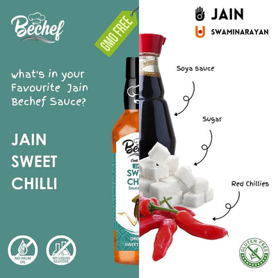 Jain Sweet Chilli Sauce - Bechef - Gourmet Pantry Essentials