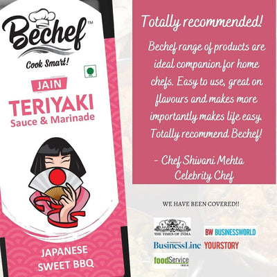 Jain Teriyaki Sauce - Bechef - Gourmet Pantry Essentials