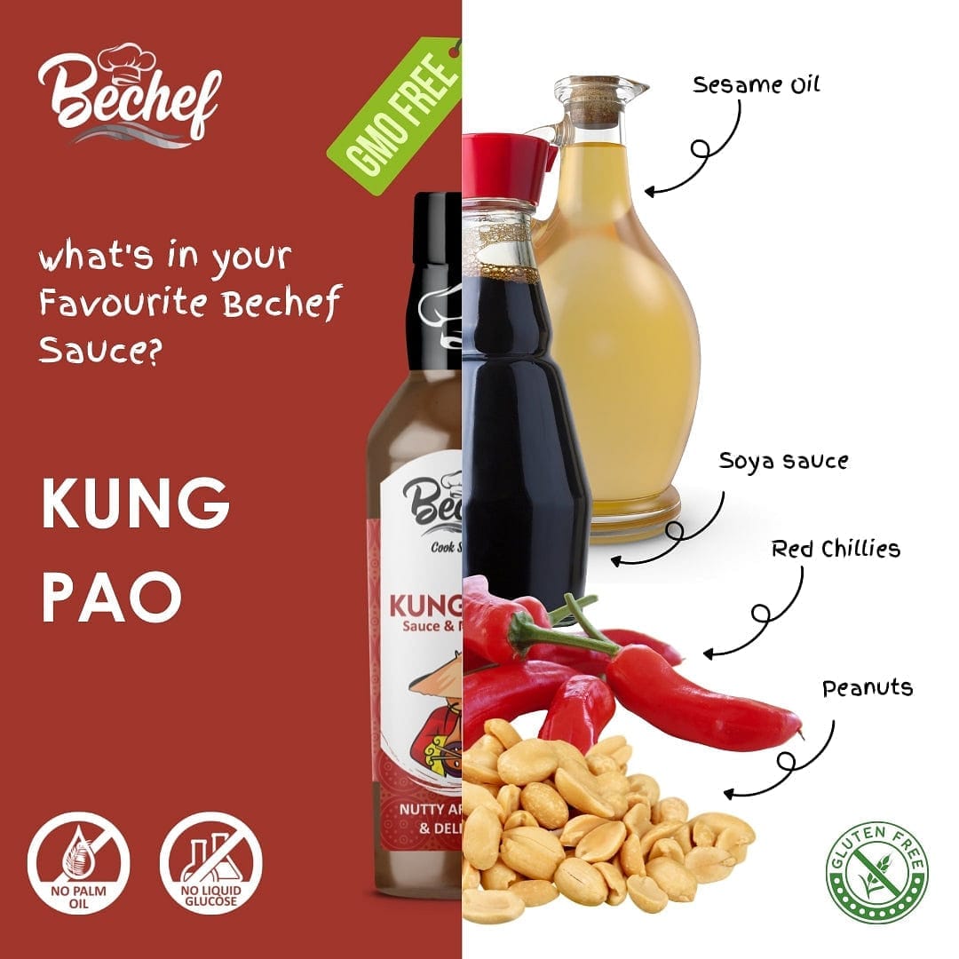 Kung Pao Sauce - Bechef - Gourmet Pantry Essentials