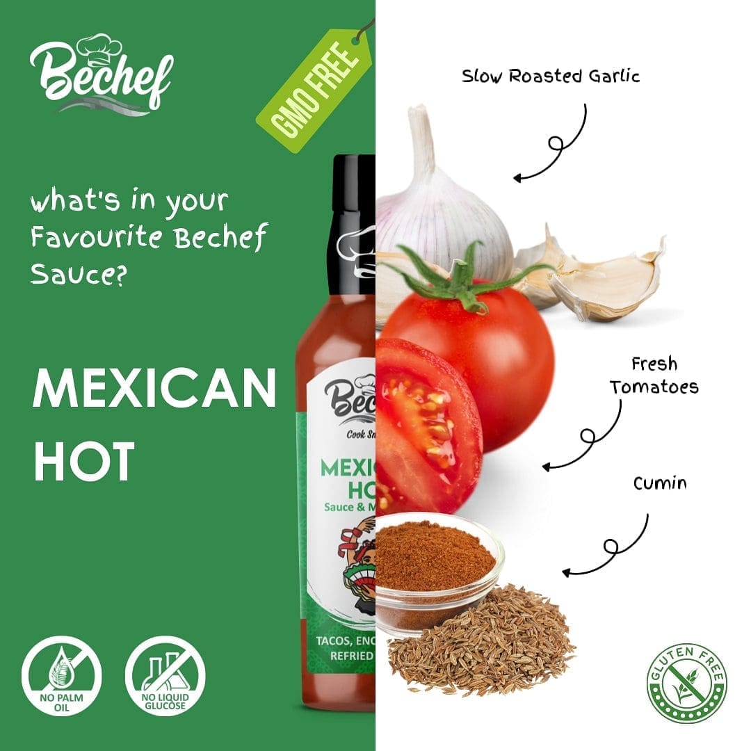 Mexican Hot Sauce - Bechef - Gourmet Pantry Essentials